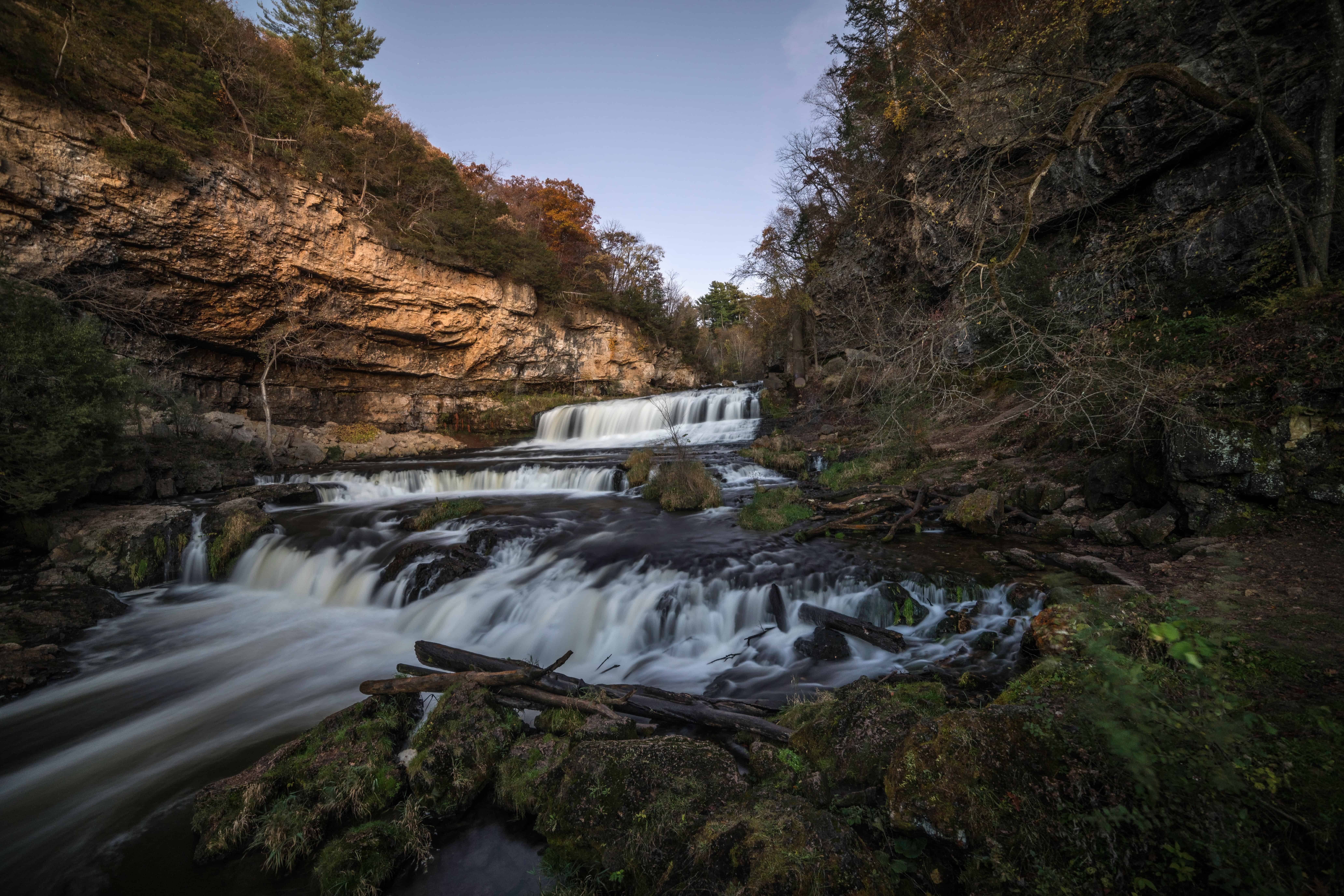 Willow River State Park has some great hikes near the Twin Cities, just across the Wisconsin border.
